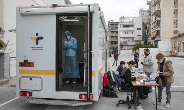 Greece confirms 3,491 new coronavirus infections on Thursday; 755 on ventilators nationally