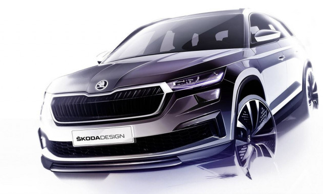 Πρώτες επίσημες εικόνες από το ανανεωμένο Skoda Kodiaq