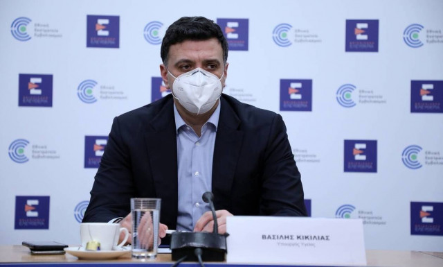 Κικίλιας: Οι επαγγελματίες και οι πολίτες να δείξουν προσοχή - Θα αναθεωρήσουμε αν χρειαστεί