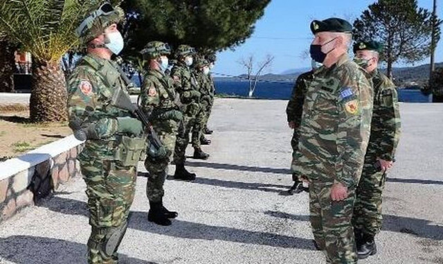 Μήνυμα Φλώρου από τη Μυτιλήνη: «Να είστε σε επαγρύπνηση» - Οι κατευθύνσεις του Αρχηγού ΓΕΕΘΑ