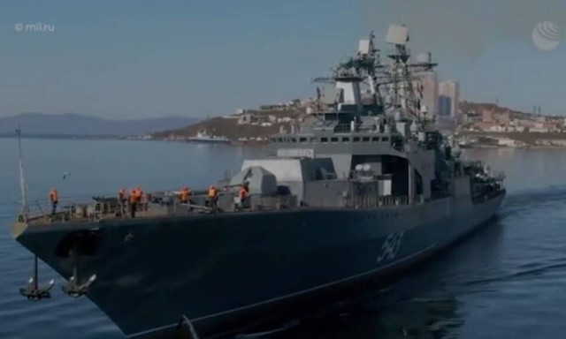 Για πρώτη φορά ρωσική φρεγάτα εκτόξευσε τον πανίσχυρο πύραυλο «Καλίμπρ»