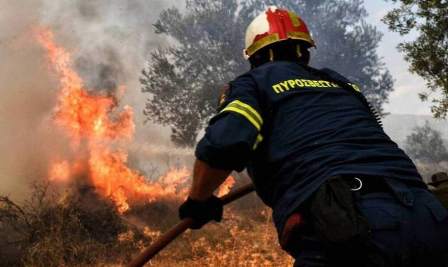Δύο φωτιές σε εξέλιξη στην Κορινθία και στην Ηλεία