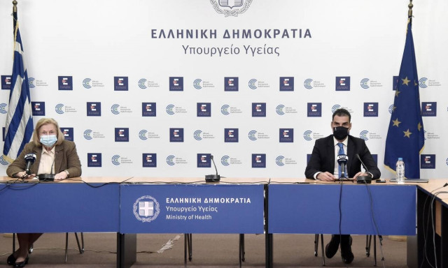 Live: Η ενημέρωση για τους εμβολιασμούς στην Ελλάδα από Θεοδωρίδου και Θεμιστοκλέους