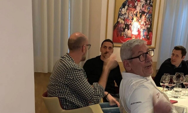 Ζλάταν Ιμπραΐμοβιτς: «Έγραψε» την καραντίνα – Γευμάτισε σε εστιατόριο «κόκκινης» περιοχής