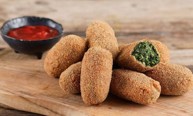 Νηστίσιμες κροκέτες με σπανάκι - Γρήγορη και εύκολη συνταγή από τον Άκη Πετρετζίκη