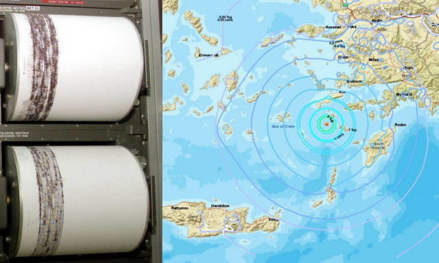 Σεισμός κοντά σε Τήλο και Νίσυρο - Συνεχίζονται οι μετασεισμοί