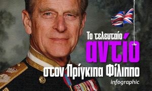 Πρίγκιπας Φίλιππος: Το τελευταίο αντίο! Η ζωή του με μια ματιά -Δείτε το Ιnfographic του Νewsbomb.gr