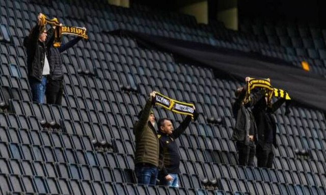 Κορονοϊός: Έπος! Στη Σουηδία επιτρέπουν αυστηρά οκτώ θεατές στα γήπεδα