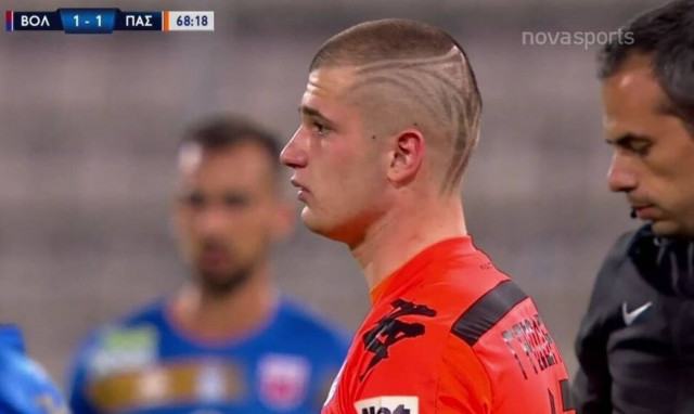 Super League: Έκλεψε την παράσταση με το... κούρεμα του! (video)