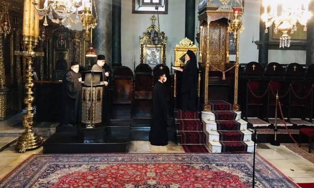 Ο Οικουμενικός Πατριάρχης στην Ε’ Κυριακή των Νηστειών