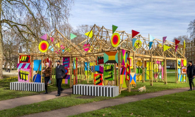 «See Through», μια εγκατάσταση στο Mayfair του Λονδίνου