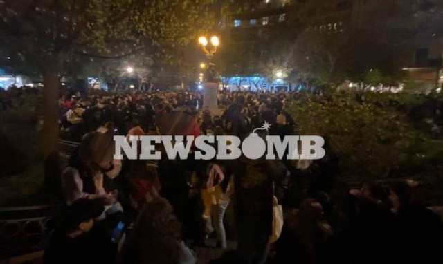 Κυψέλη: Κορονο-πάρτι ξανά μέχρι τα ξημερώματα - Ήπια διαχείριση επιλέγει η ΕΛΑΣ