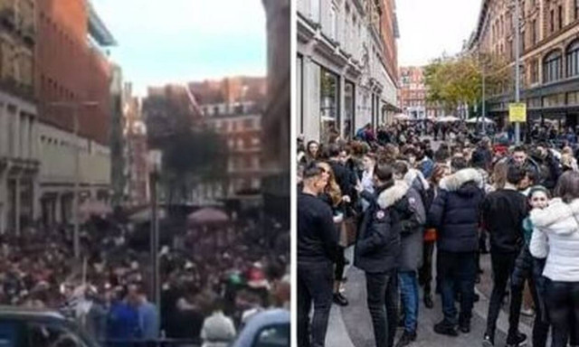 Λονδίνο – Κορονοϊός: Χαμός από κόσμο έξω από τα Harrods - Κοσμοσυρροή στο κατάστημα