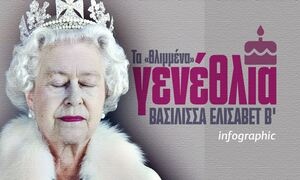 Bασίλισσα Ελισάβετ: Τα πρώτα γενέθλια σήμερα χωρίς...τον πρίγκιπά της-Το Infographic του Νewsbomb.gr