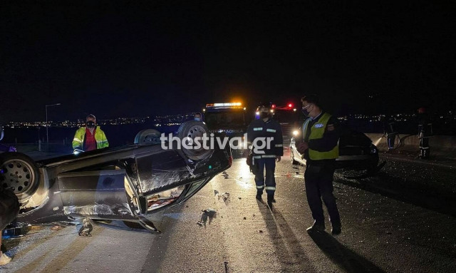 Βέροια: Σοβαρό τροχαίο - Σε κρίσιμη κατάσταση 34χρονη