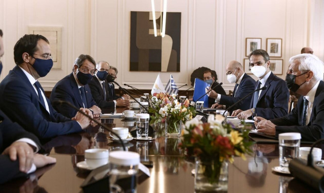 Μητσοτάκης για Κυπριακό: Λύση με δικοινοτική, διζωνική ομοσπονδία αφού αποχωρήσει ο στρατός κατοχής