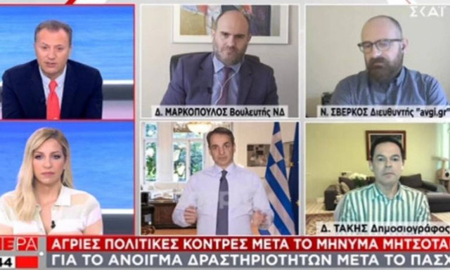 Άγριος καβγάς on air Δημήτρη Μαρκόπουλου – Νίκου Σβέρκου: «Είσαι fake news» - «Να ντρέπεσαι»