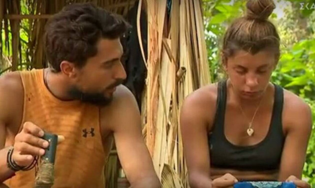 Survivor: Το «ερωτικό» καβγαδάκι του Σάκη και της Μαριαλένας (videos)