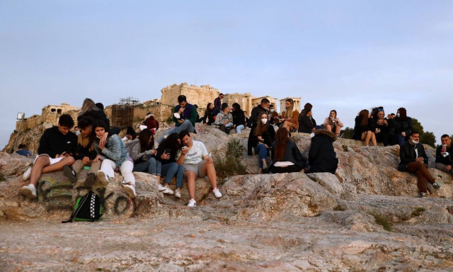 Ακρόπολη βόλτα μετακίνηση