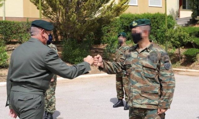 Επίσκεψη Στρατηγού Φλώρου σε μονάδες της Διοίκησης Ειδικού Πολέμου