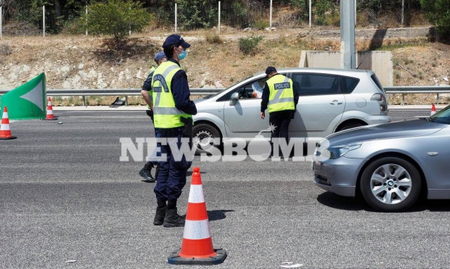Πάσχα 2021: Εξονυχιστικοί έλεγχοι και 939 αναστροφές – Μειωμένη κίνηση στα διόδια