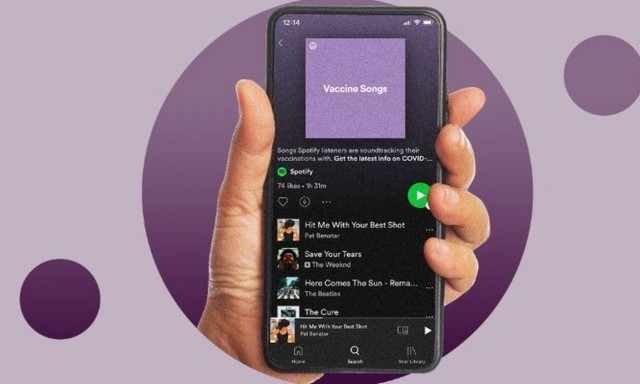 Κορονοϊός: Λίστα τραγουδιών στο Spotify για να... γιορτάσετε τον εμβολιασμό