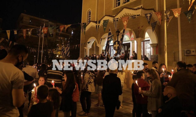 Ανάσταση στις εκκλησίες σε όλη την Ελλάδα - Με αυστηρά μέτρα προστασίας το «Χριστός Ανέστη»