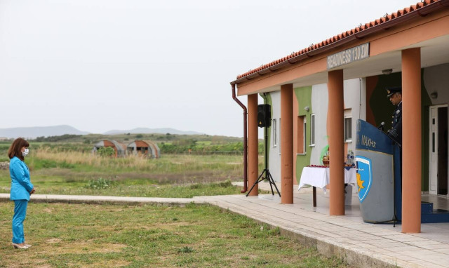 Greek president visits Limnos, Ai-Stratis islands on Easter Sunday