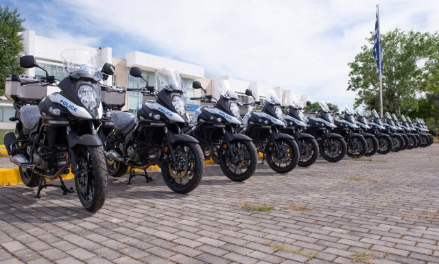 Με 16 νέες μοτοσικλέτες ενισχύονται οι αστυνομικές υπηρεσίες της Θεσσαλίας