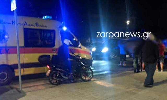 Χανιά: Μηχανή παρέσυρε δύο γυναίκες - Αναστάτωση στο κέντρο της πόλης