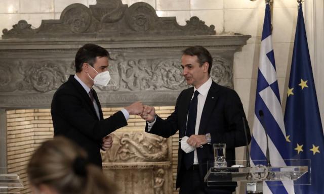 Σάντσεθ σε Μητσοτάκη: Αισθάνομαι στην Ελλάδα σαν στο σπίτι μου