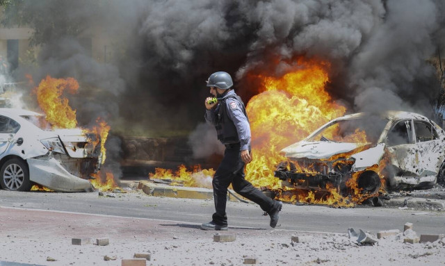 Πλήγμα από ρουκέτα, Ισραήλ