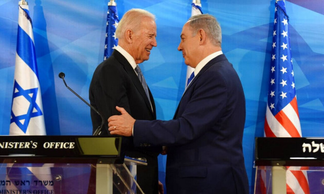 Τζο Μπάιντεν - Μπέντζαμιν Νετανιάχου