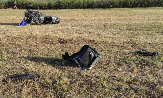 Dragster Αγρίνιο τροχαίο