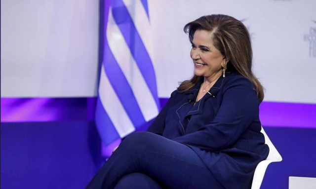 Οικονομικό Φόρουμ Δελφών - Μπακογιάννη: Ανησυχώ για την κατάσταση στο Ισραήλ