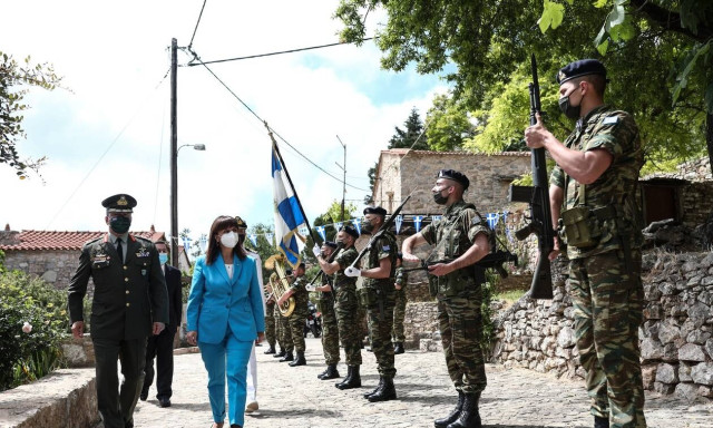 President Sakellaropoulou visits Chios