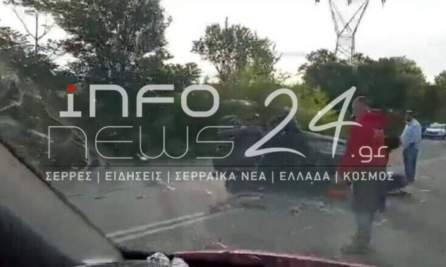 Τραγωδία στις Σέρρες: Νεκρός 24χρονος σε φρικτό τροχαίο