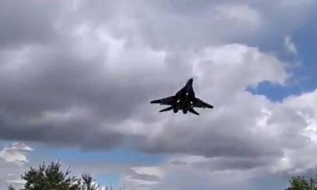 Λευκορωσία: Βίντεο με το μαχητικό που οδήγησε στην αναγκαστική προσγείωση της πτήσης της RyanAir