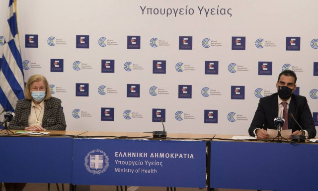 Κορονοϊός: Δείτε LIVE την ενημέρωση από το υπουργείο Υγείας για την πορεία των εμβολιασμών