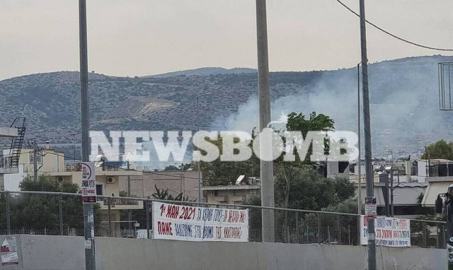 Φωτιά ΤΩΡΑ στα Άνω Λιόσια