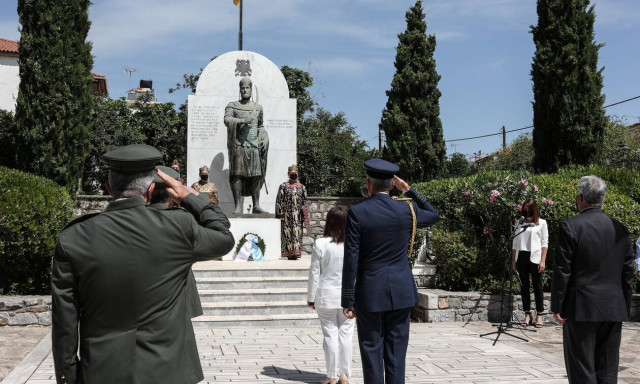 Άλωση της Κωνσταντινούπολης: Η Κατερίνα Σακελλαροπούλου στον Μυστρά για τα «Παλαιολόγεια 2021»