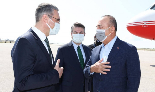 Πρόκληση Τσαβούσογλου από την άφιξη: Μίλησε για «τουρκική μειονότητα» στη Θράκη