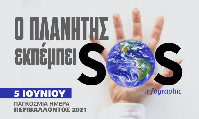 Παγκόσμια Ημέρα Περιβάλλοντος 2021: Ο πλανήτης σε κίνδυνο - Δείτε το Infographic του Νewsbomb.gr
