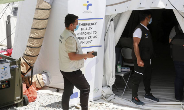 Μυτιλήνη: Ξεκίνησε σήμερα ο εμβολιασμός αιτούντων άσυλο, προσφύγων και μεταναστών