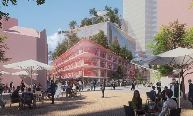 Υάλινο «Music Mountain» στο εμπορικό κέντρο Heuvel στην Αϊντχόβεν (photos)