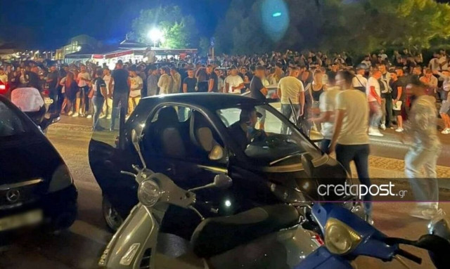 Ηράκλειο: Χαμός με κορονοπάρτι στην παραλιακή – Αγανάκτηση και απόγνωση από τους κατοίκους (vid)