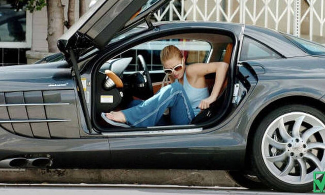Μία Mercedes SLR McLaren με άρωμα Hilton. Paris Hilton