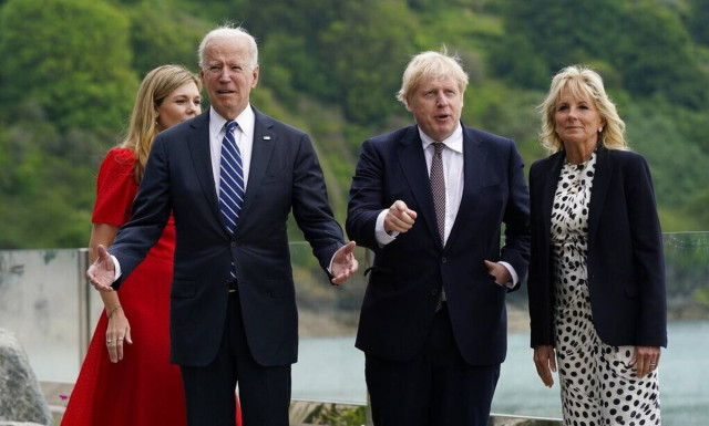 Τζο Μπάιντεν - Μπόρις Τζόνσον