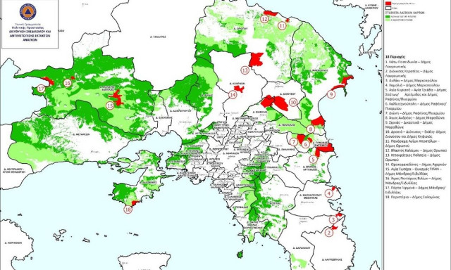 Πολιτική Προστασία: Επιχείρηση «Δρυάδες» για την αντιπυρική θωράκιση της Αττικής