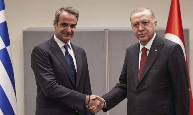 Σύνοδος ΝΑΤΟ: Τα μηνύματα Μητσοτάκη στο τετ-α-τετ με τον Ερντογάν